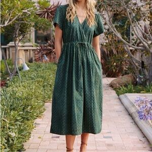 ISO green petunia dot medium Christy Dawn the Dawn dress